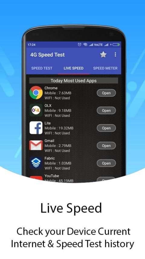 4G Speed Test & Meter screenshot 2