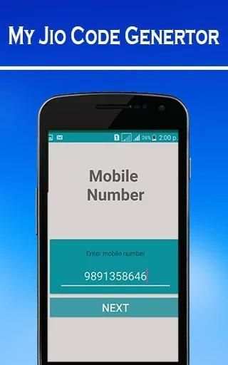 MYJIO Code Generate Prank 1 تصوير الشاشة