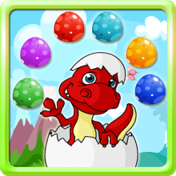 Dinosaur Bubble Shooter أيقونة