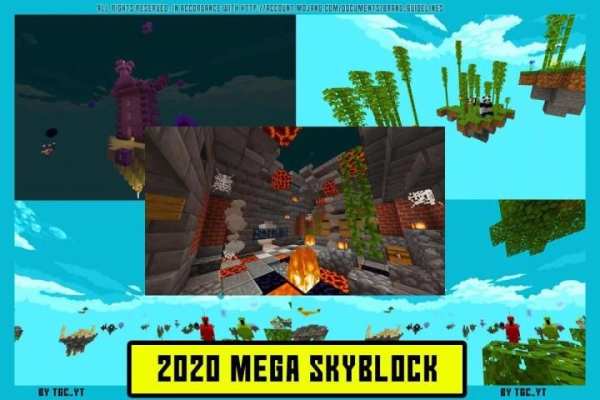 Mega Skyblock Mod For MCPE screenshot 2