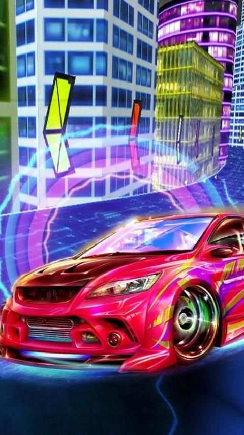 Real Neon Racing स्क्रीनशॉट 4