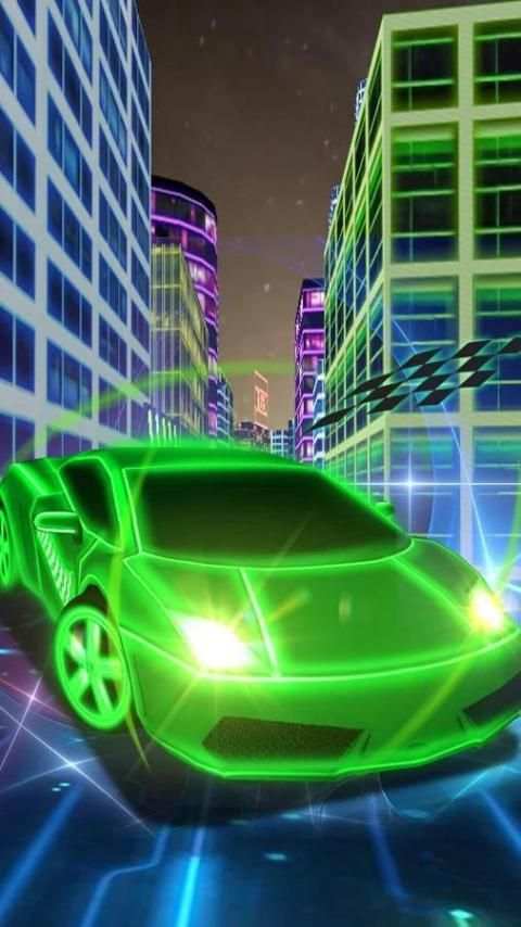 Real Neon Racing स्क्रीनशॉट 3