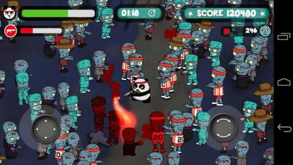 Panda vs Zombies screenshot 3