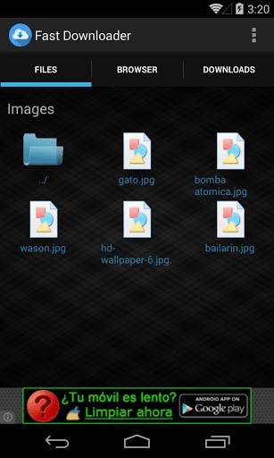 Скачать файлы быстро screenshot 3