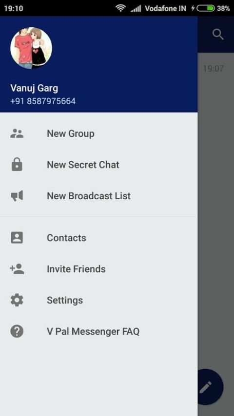 V Pal Messenger screenshot 11