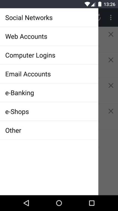 Passwords Storage 2 تصوير الشاشة