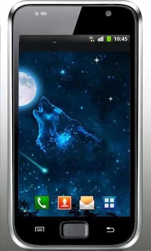 Wolf Song Call live wallpaper स्क्रीनशॉट 2