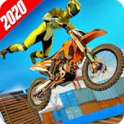 Tricky Bike Stunt Racing Game 2020