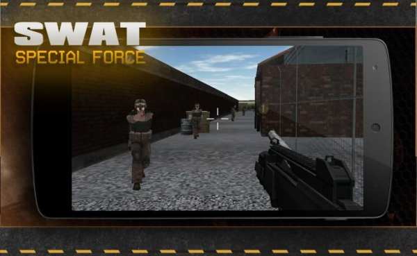 SWAT 3D war game shooter screenshot 3