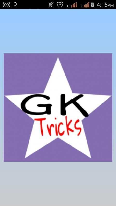 GK Tricks Hindi स्क्रीनशॉट 1