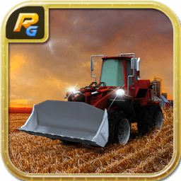 ikon Pertanian Traktor Simulasi