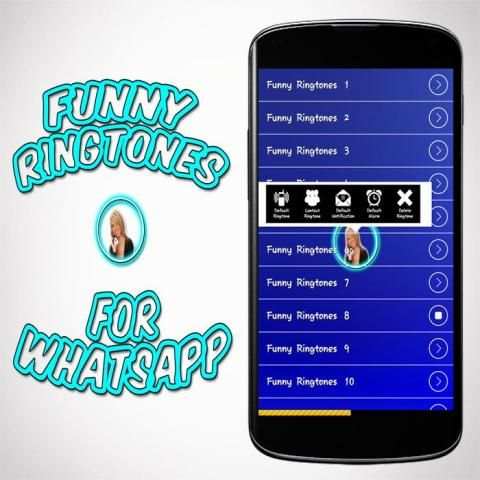WhatsApp के लिए अजीब रिंगटोन स्क्रीनशॉट 1