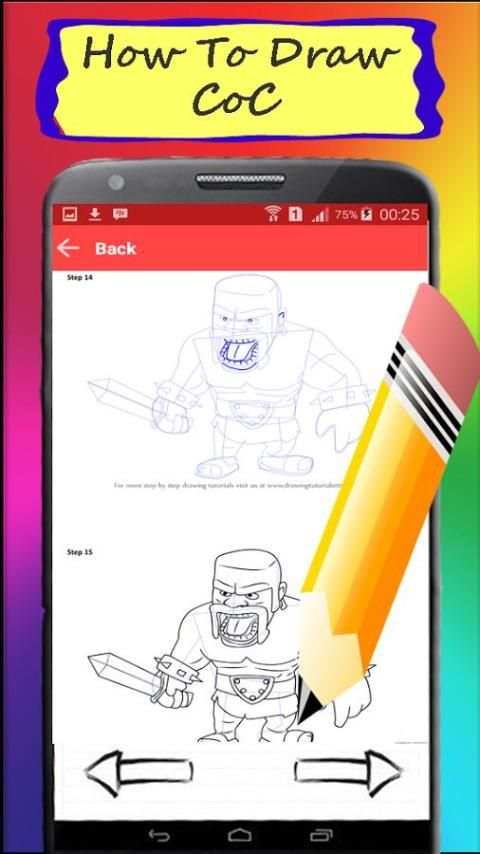 How to Draw COC скриншот 2