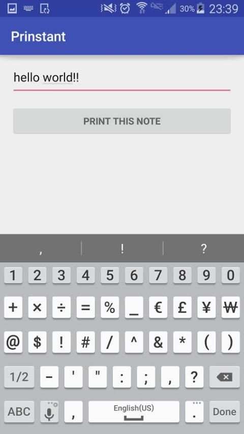 Prinstant screenshot 1