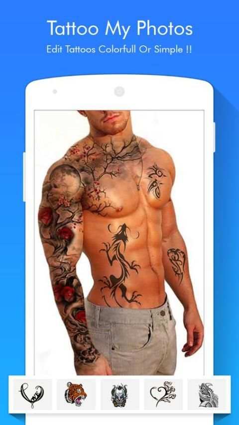 Tattoo My Photo स्क्रीनशॉट 3
