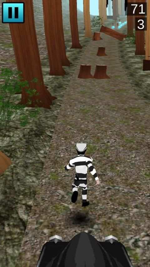 Jungle Prisoner Run Dash 3D скриншот 2