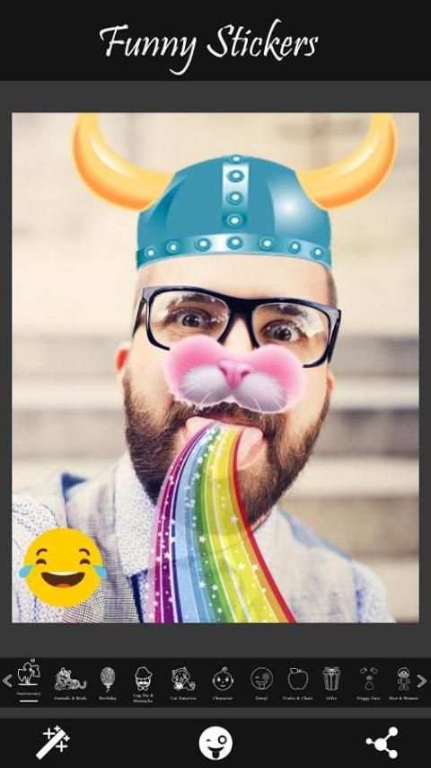 Funnify - funny stickers photo स्क्रीनशॉट 2