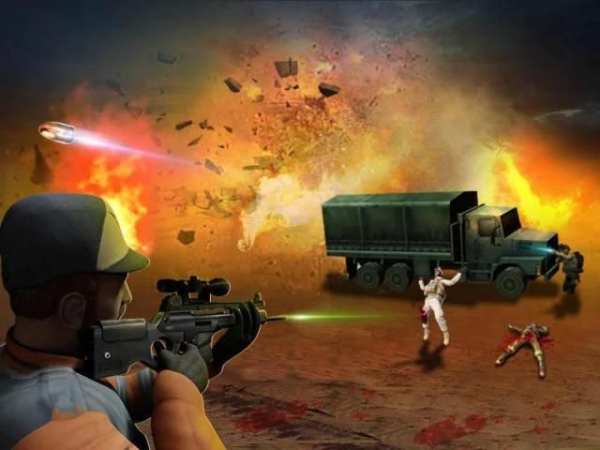 Sniper Shooting Game: american screenshot 1