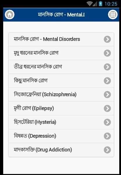 মানসিক রোগ - Mental Disorders screenshot 2
