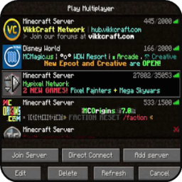 Servers for Minecraft PE 0.15 أيقونة