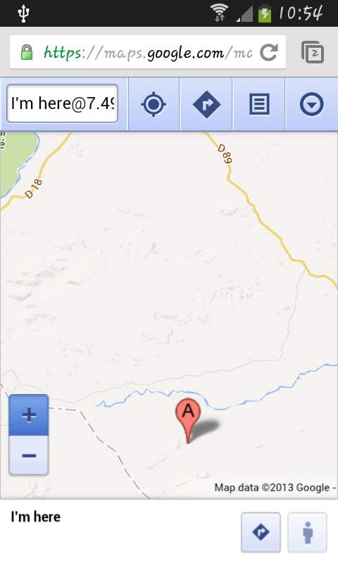 My GPS 4 تصوير الشاشة