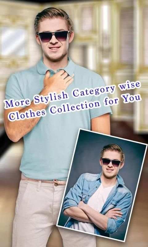 Man Photo Dress up 2 تصوير الشاشة