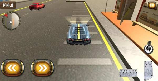 Fast City Car Racing 3D screenshot 1