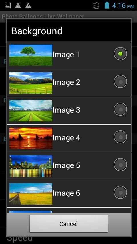 Photo Balloons Live Wallpaper screenshot 5