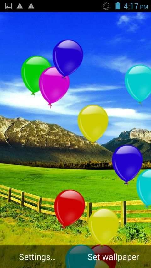 Photo Balloons Live Wallpaper screenshot 7