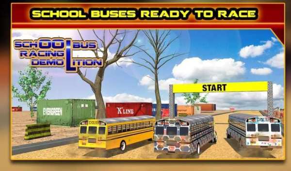 School Bus Racing: Demolition स्क्रीनशॉट 5