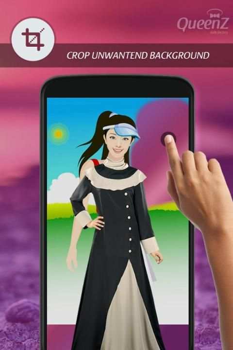 Arab Woman Abayas Photo Suit screenshot 3