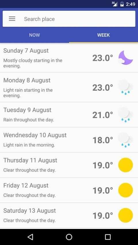 AllWeather स्क्रीनशॉट 2