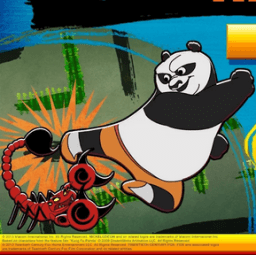 ikon Panda Senang Berantem