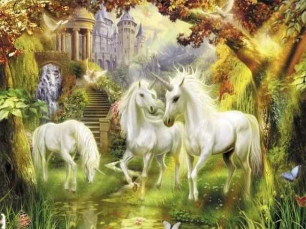 Fantasy Unicorn Puzzle screenshot 1