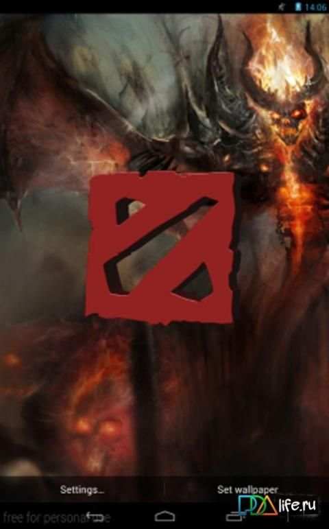 Живые обои Dota2 screenshot 2