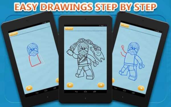 Drawing Ideas Lego Ninjago screenshot 3
