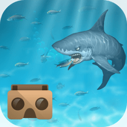 Hungry &amp; Angry Shark World VR أيقونة