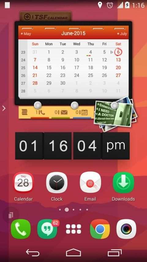 TSF Sweetie Theme स्क्रीनशॉट 2