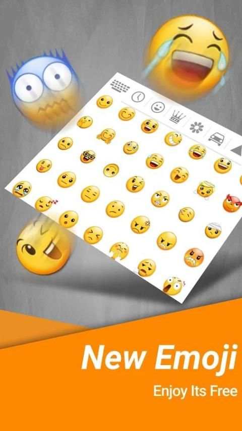Emoji Keyboard - Color Emoji скриншот 7