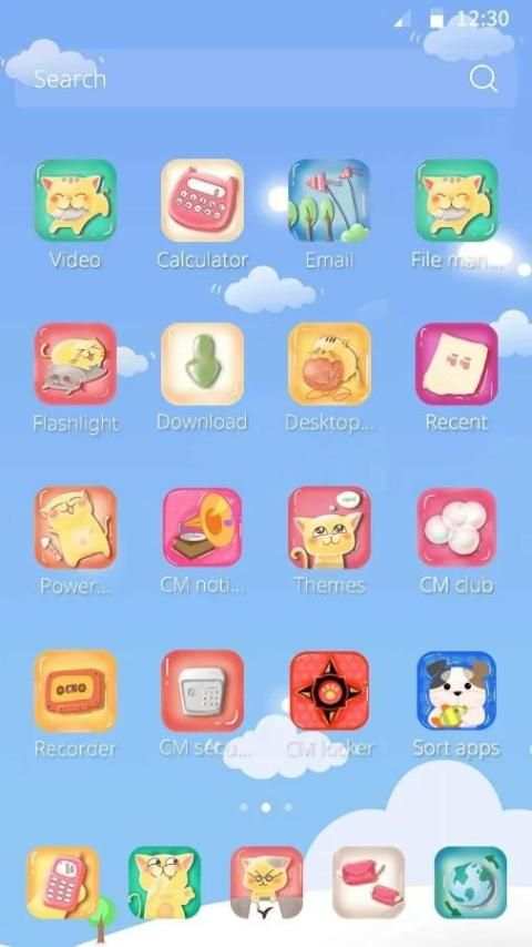 Mimpi Cat Tema screenshot 2