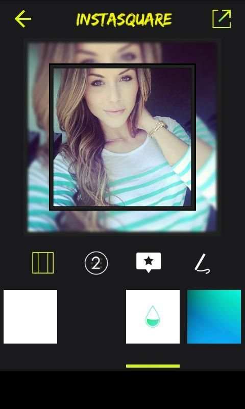 InstaSquare Bordas Desfocadas screenshot 5