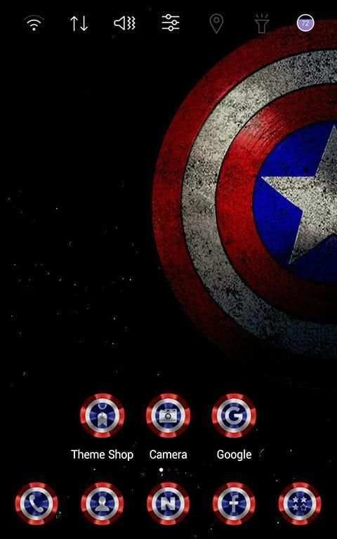 Captain Super Hero theme screenshot 4