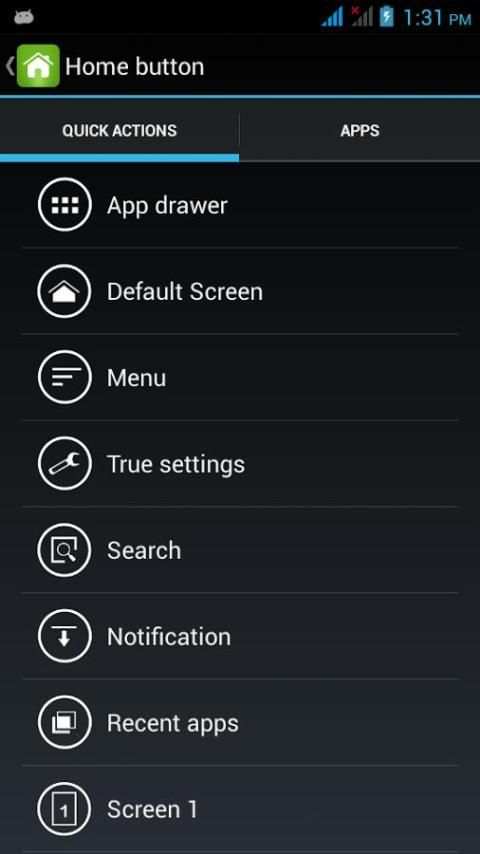 True Launcher screenshot 1