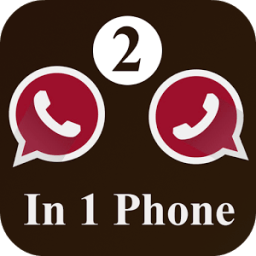 Two whtzapp in one phone icon