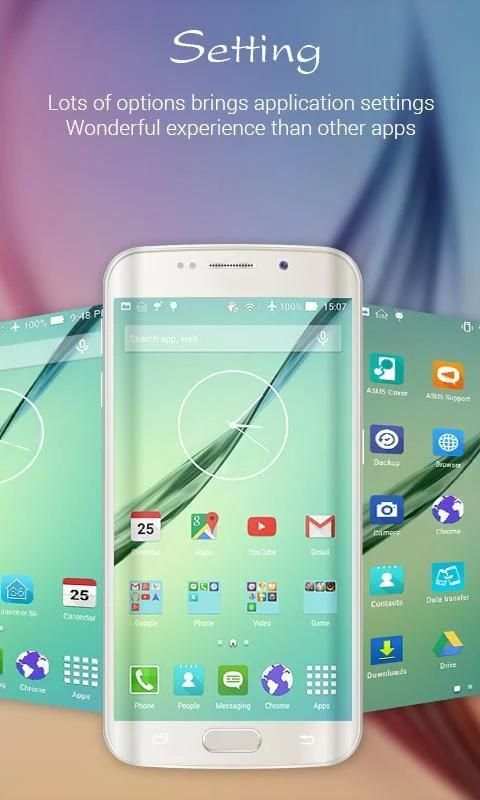 Launcher S6 and Theme screenshot 4