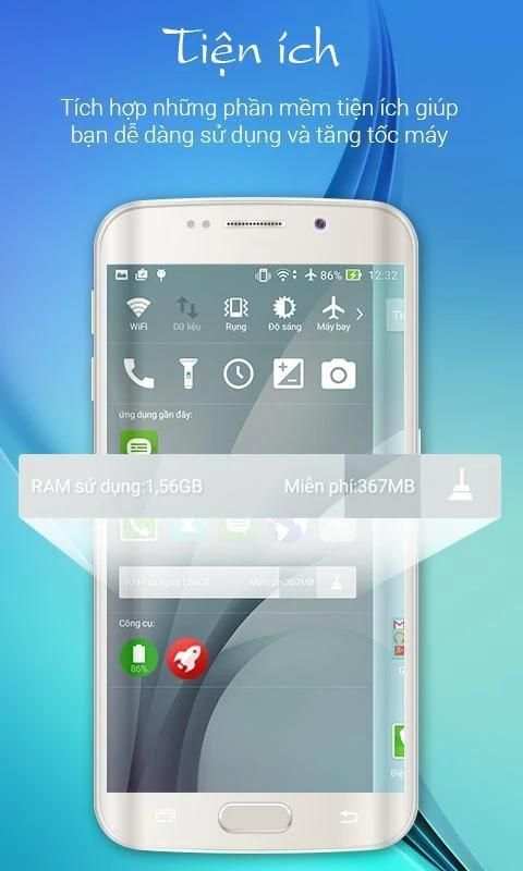 Giao dien s6 va chu de screenshot 2