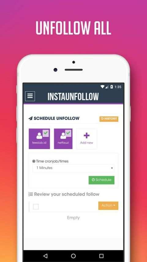 Unfollowers For Instagram screenshot 3