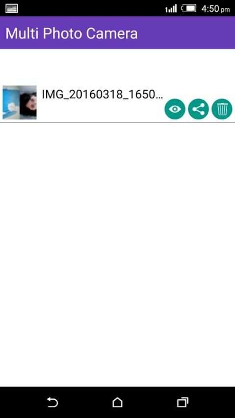 Multi Photo Camera screenshot 1