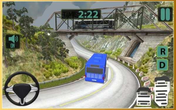 Off Road Hill Climb Bus Sim screenshot 5