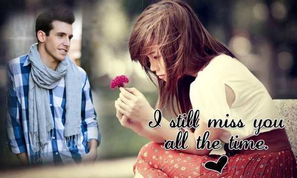 Miss You Photo Frames скриншот 3